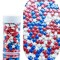 Edible Patriotic Stars for Cake decorating Red White and Blue Sprinkles Fourth of July Sprinkles